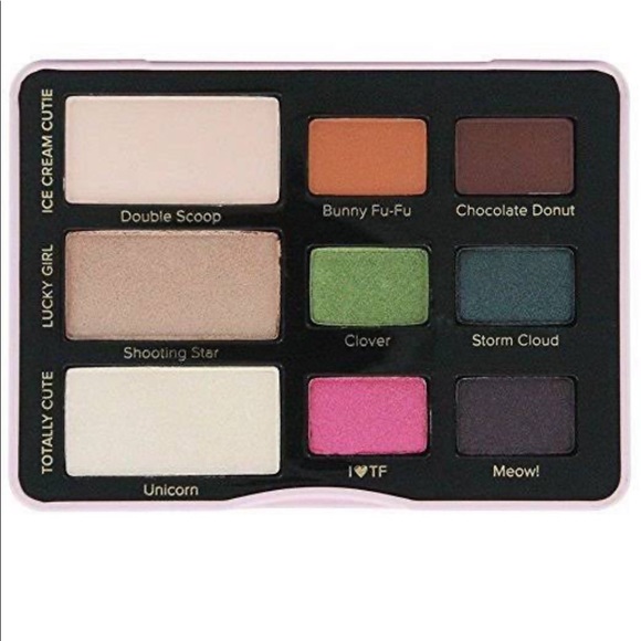 BNIB Too Faced “Totally Cute” Eyeshadow Pallet 💜 - Picture 5 of 7